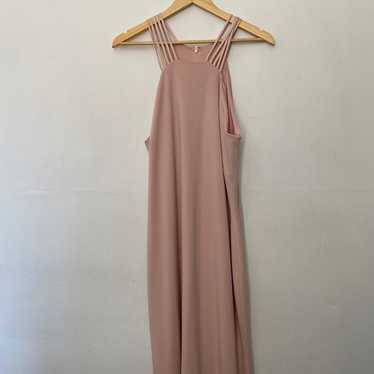 Calvin Klein High Neck Strappy Maxi Dress