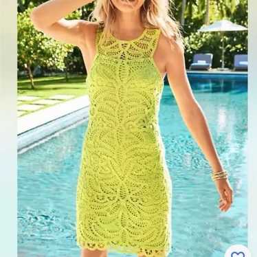 Lilly Pulitzer Siesta Matcha Green Shift Dress Si… - image 1