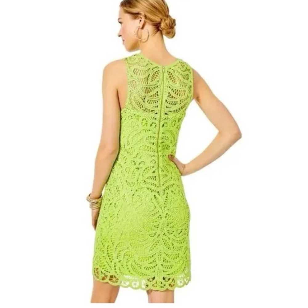 Lilly Pulitzer Siesta Matcha Green Shift Dress Si… - image 3