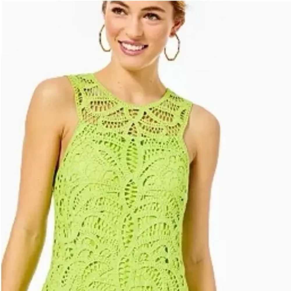 Lilly Pulitzer Siesta Matcha Green Shift Dress Si… - image 4