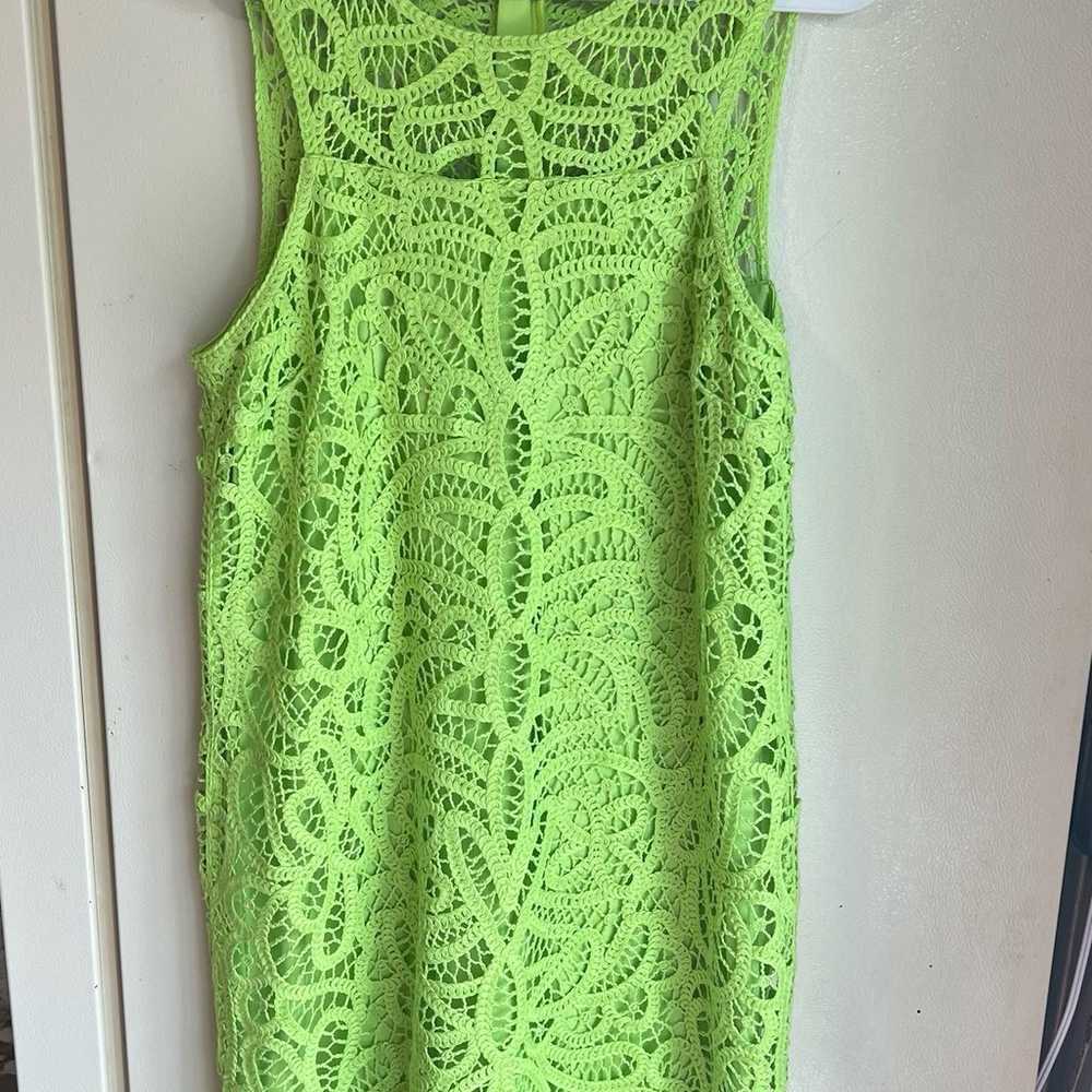 Lilly Pulitzer Siesta Matcha Green Shift Dress Si… - image 5