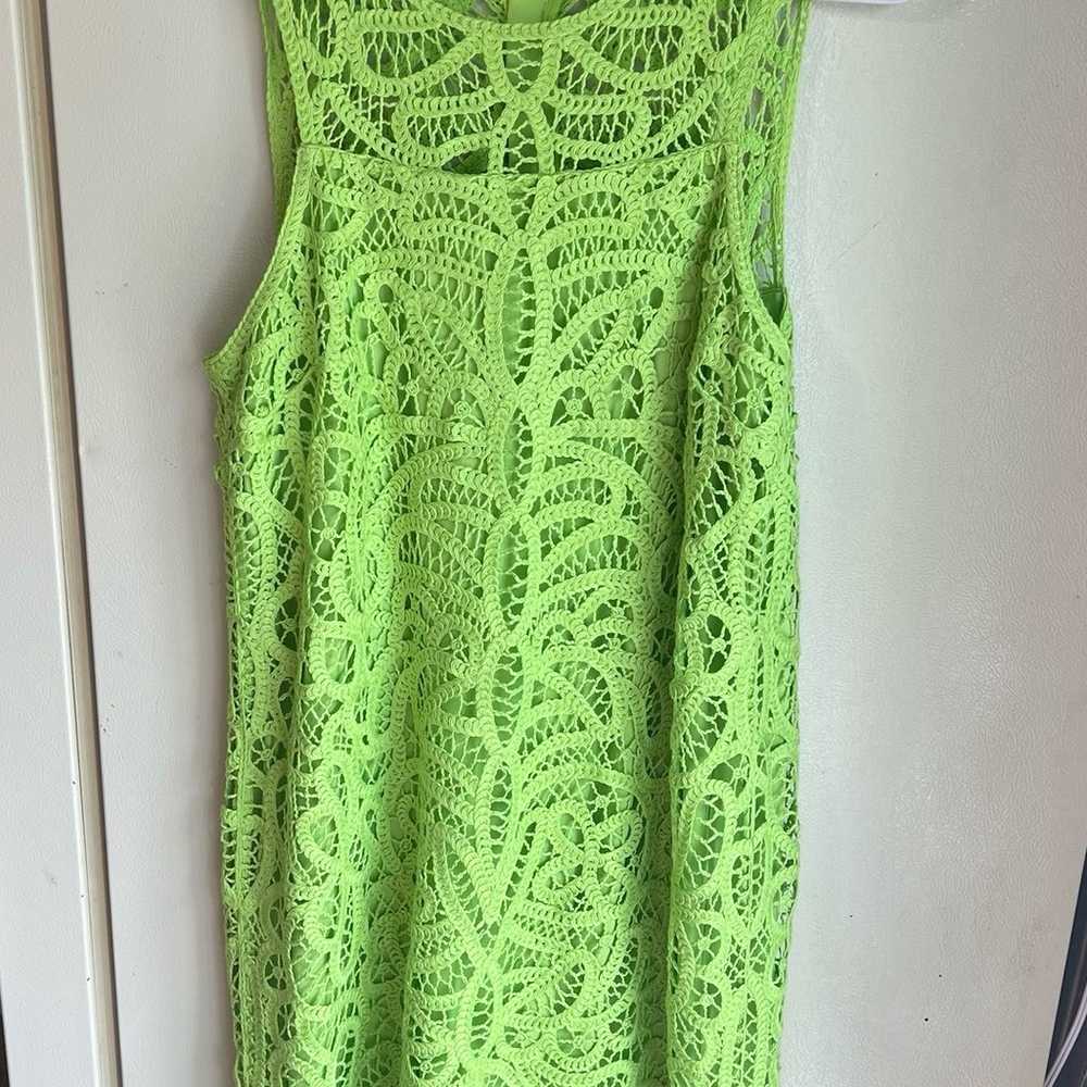 Lilly Pulitzer Siesta Matcha Green Shift Dress Si… - image 8