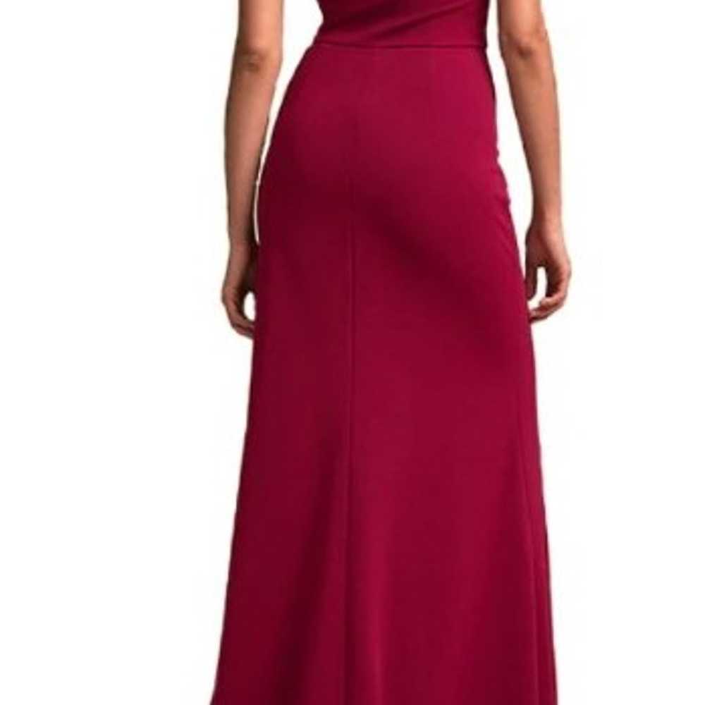 BHLDN CRANBERRY DRESS SIZE 16 - image 2