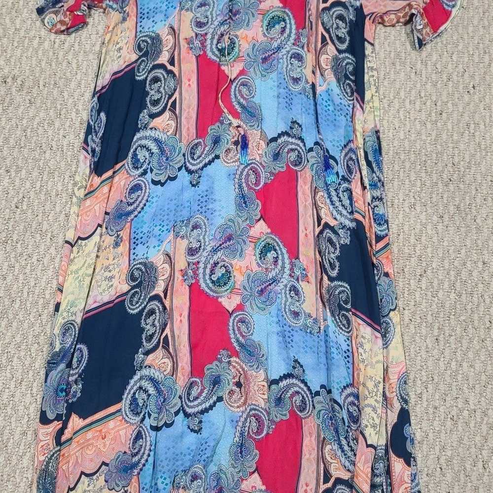 Johnny Was Cordelia Easy Midi Dress Sz XL - image 1