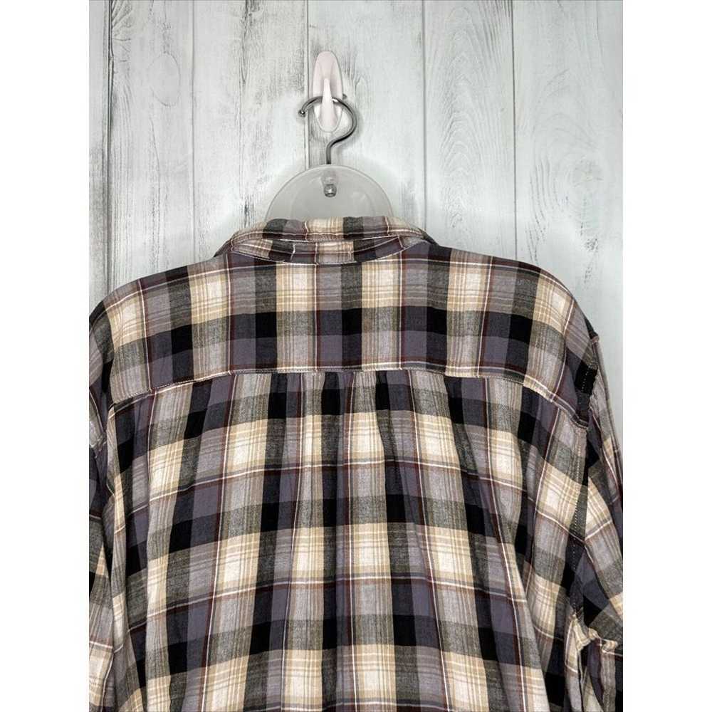 WOMENS CP SHADES BLACK GRAY BEIGE PLAID LAGENLOOK… - image 8