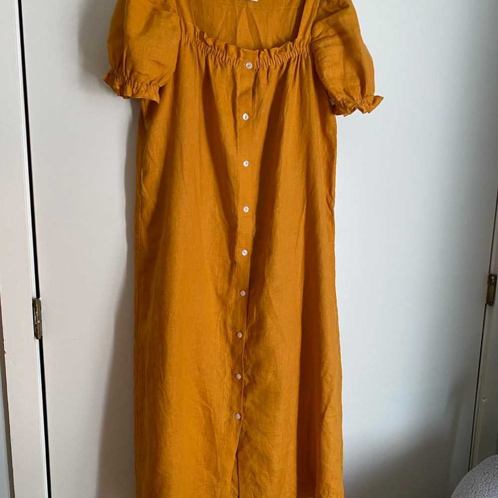 Sleeper Brigitte Midi Dress Size XL - image 3