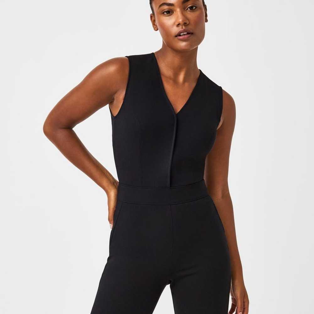 Spanx Black The Perfect Jumpsuit XL - image 3