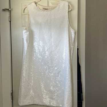 White Sequin Dress - image 1