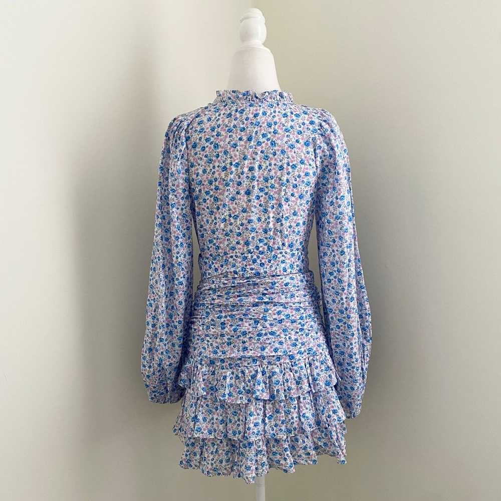 loveshackfancy - rina dress mini wrap waist tie b… - image 7