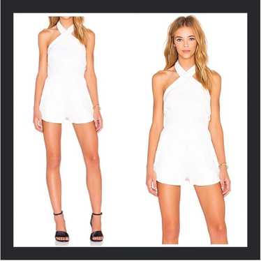 REVOLVE WHITE ROMPER SMALL - image 1