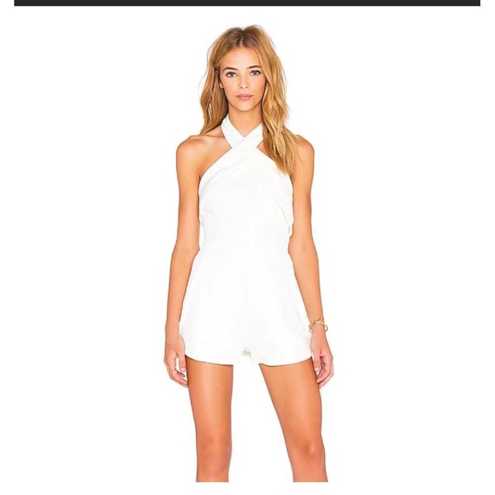 REVOLVE WHITE ROMPER SMALL - image 2