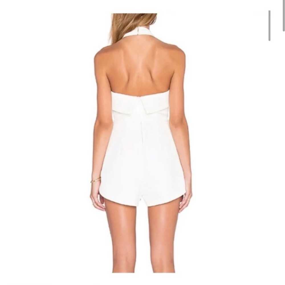 REVOLVE WHITE ROMPER SMALL - image 4