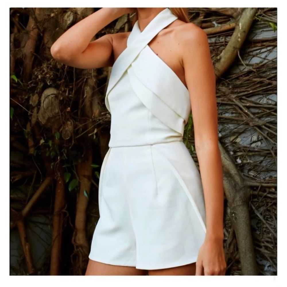 REVOLVE WHITE ROMPER SMALL - image 5