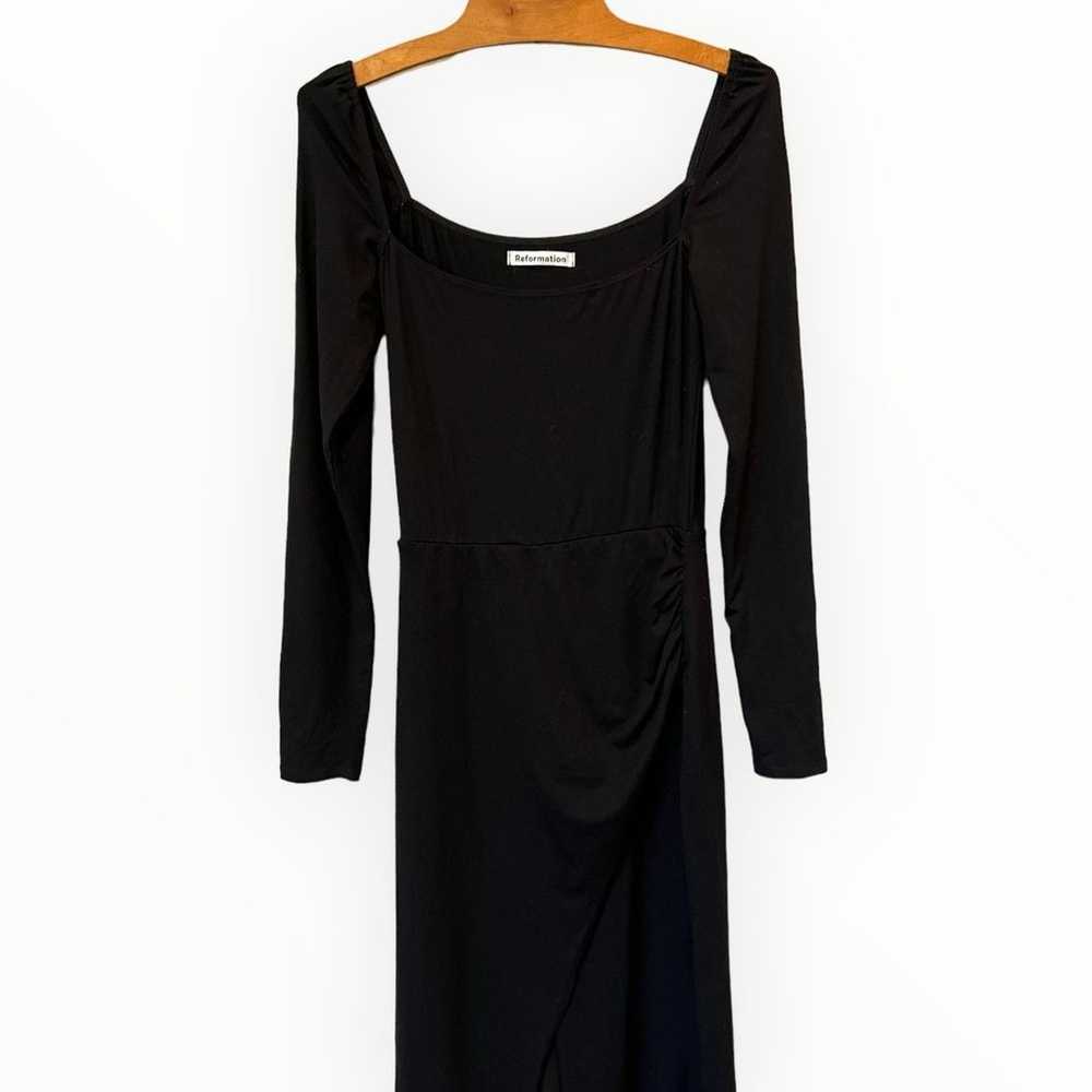 NEW Reformation Dottie stretch-jersey midi dress … - image 3