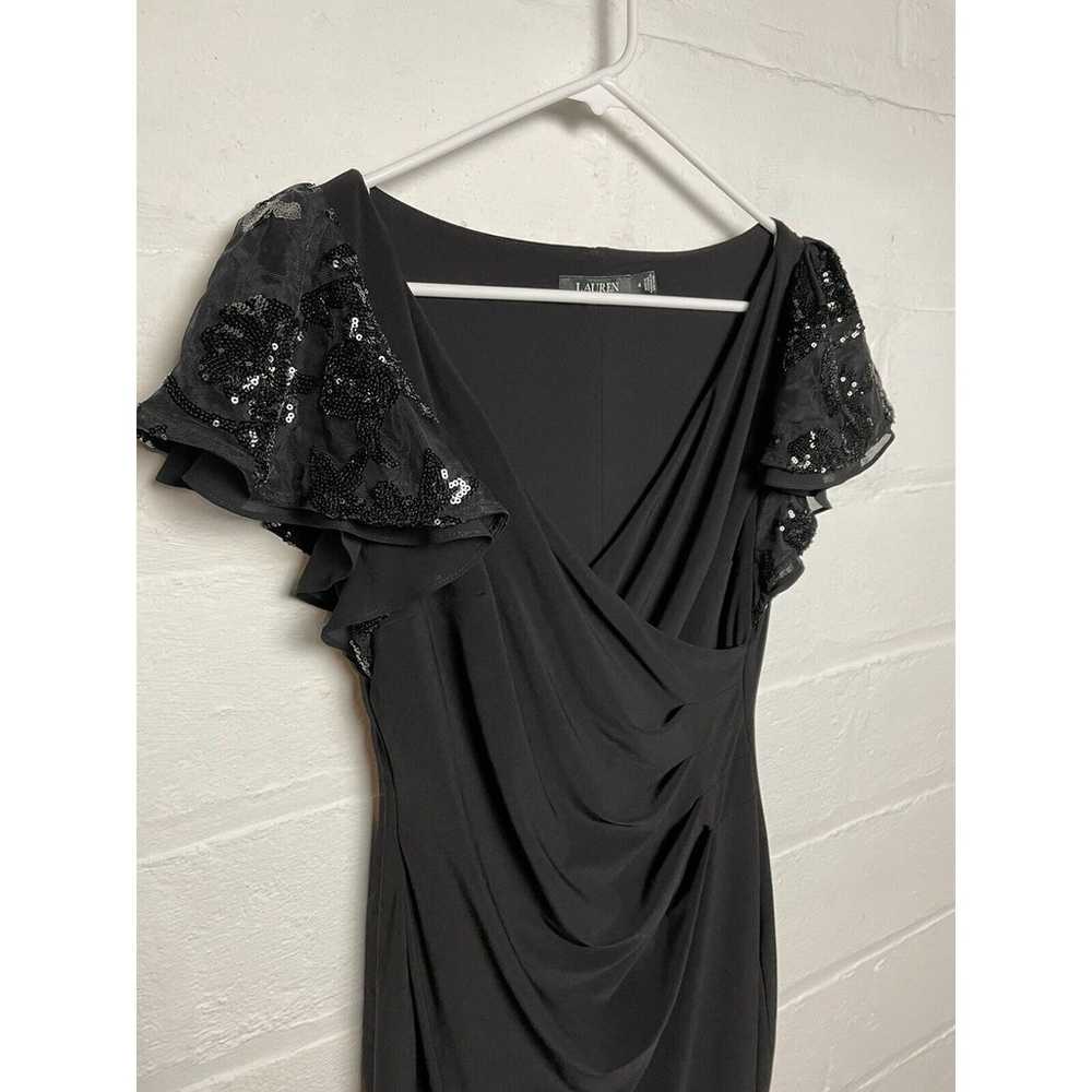 Beautiful Ralph Lauren Black Label Sequin Wrap Sh… - image 1