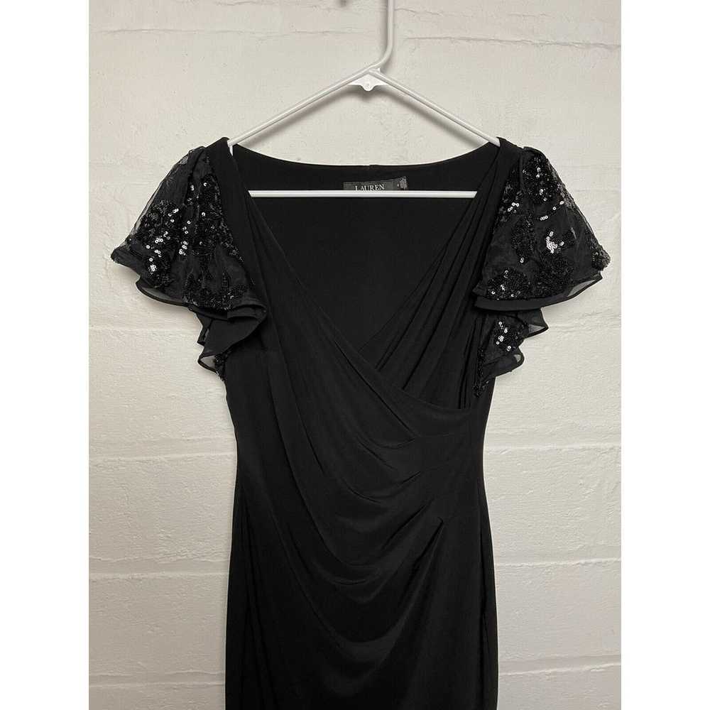 Beautiful Ralph Lauren Black Label Sequin Wrap Sh… - image 3