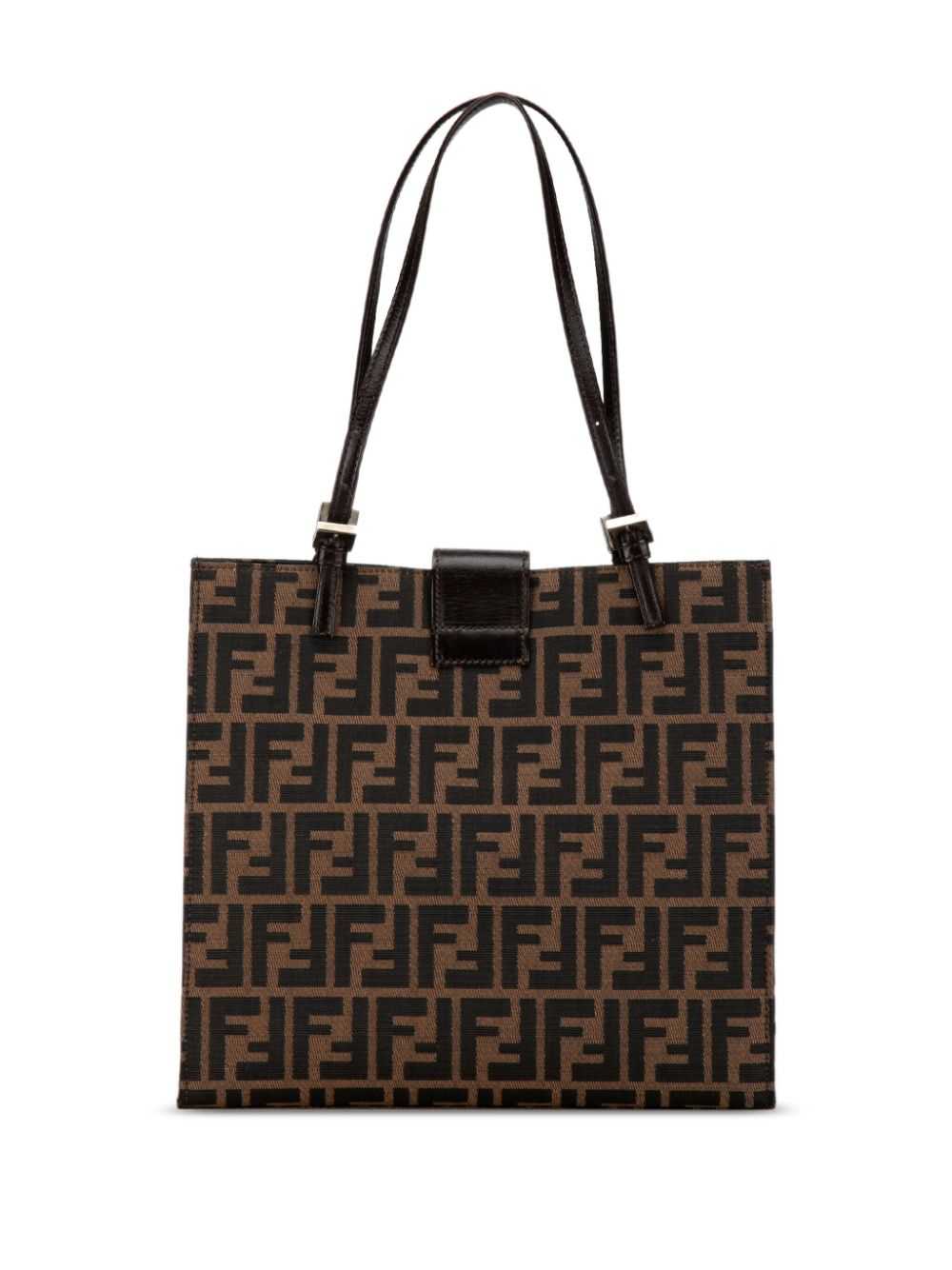 Fendi Pre-Owned 2000-2010 Zucca Canvas tote bag -… - image 3