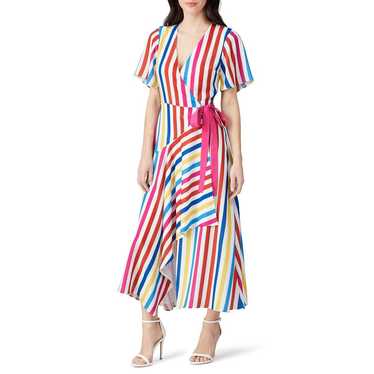 Color Me Courtney Taira Multicolor Striped Short … - image 1