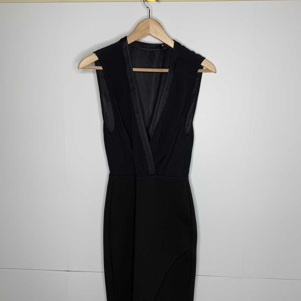 Bec & Bridge Black Faux Wrap Asymmetrical Dress W… - image 7