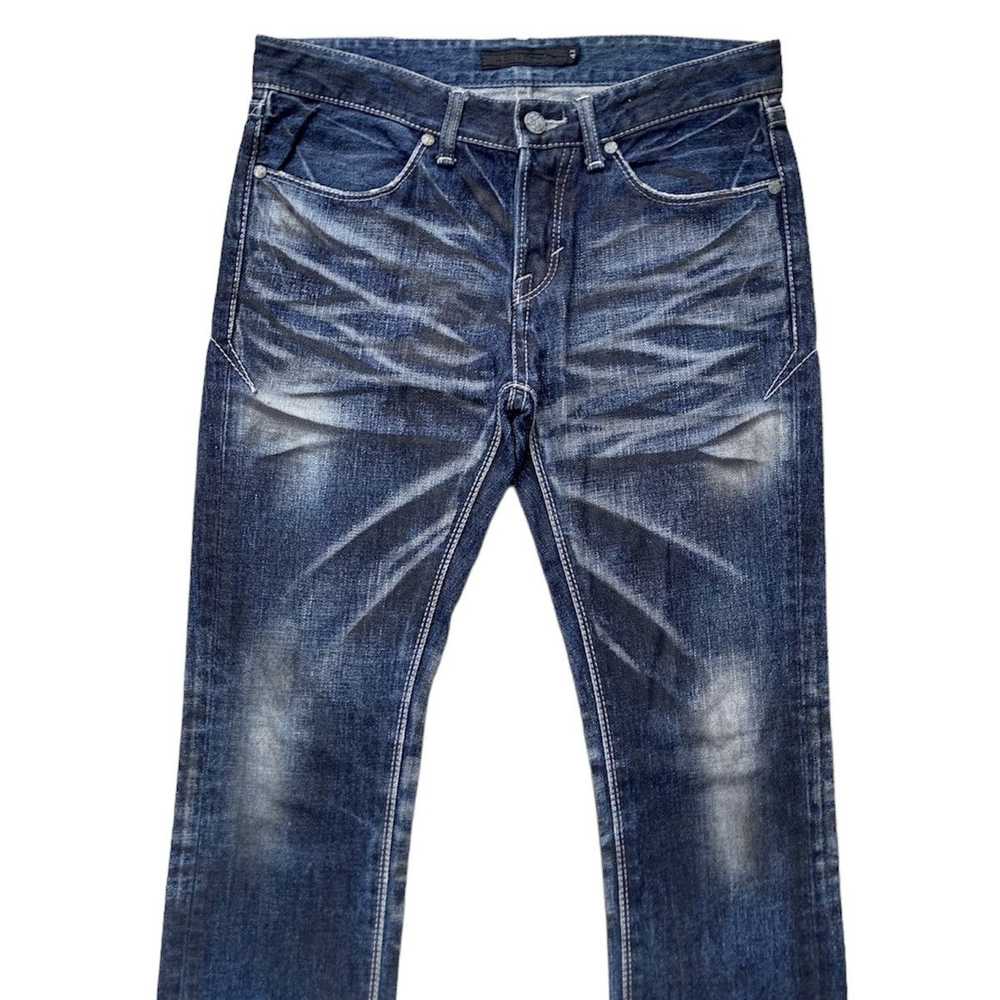 Japanese Brand Japanese Brand Fuga Distressed Rip… - image 3