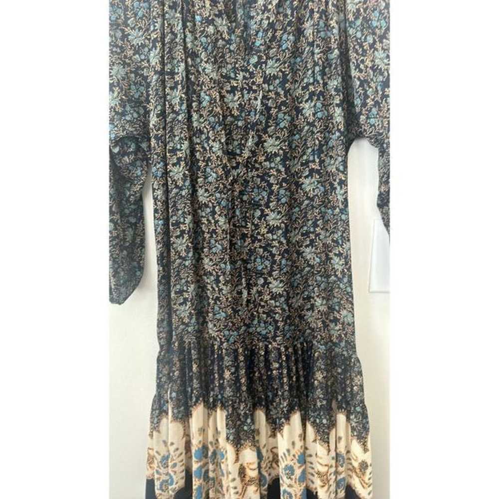 Free People Feeling Groovy Printed A Line Dress M - image 3