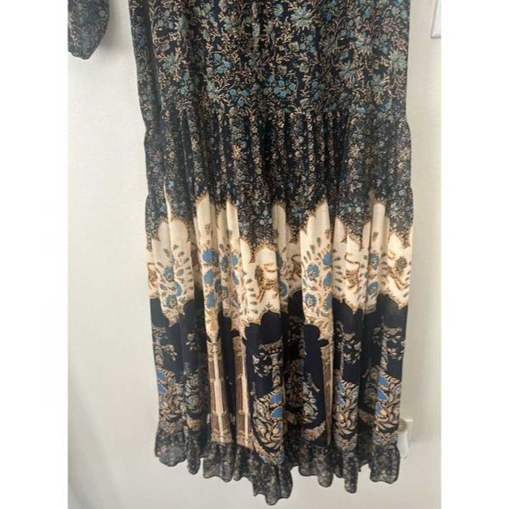 Free People Feeling Groovy Printed A Line Dress M - image 4