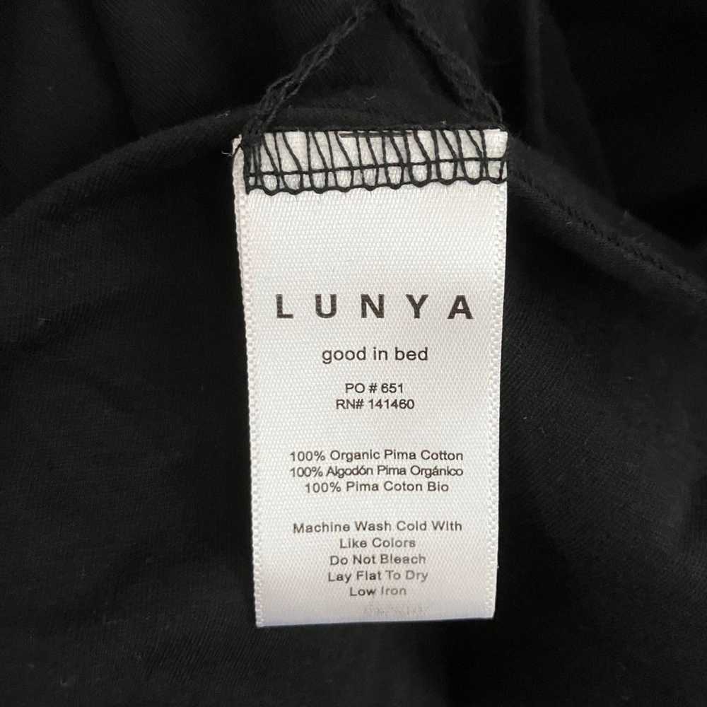 LUNYA organic pima romper MEDIUM black Jumpsuit - image 3