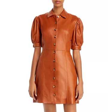 JOIE  Lamb Leather Dress *Made in India* Size 8 - image 1