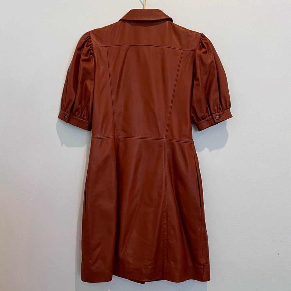 JOIE  Lamb Leather Dress *Made in India* Size 8 - image 5