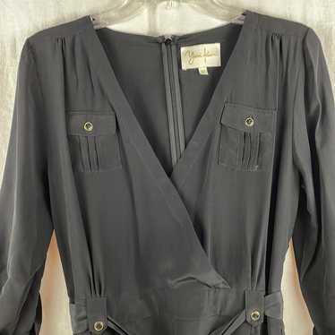 Yumi Kim Ella Romper 100% Silk in Black