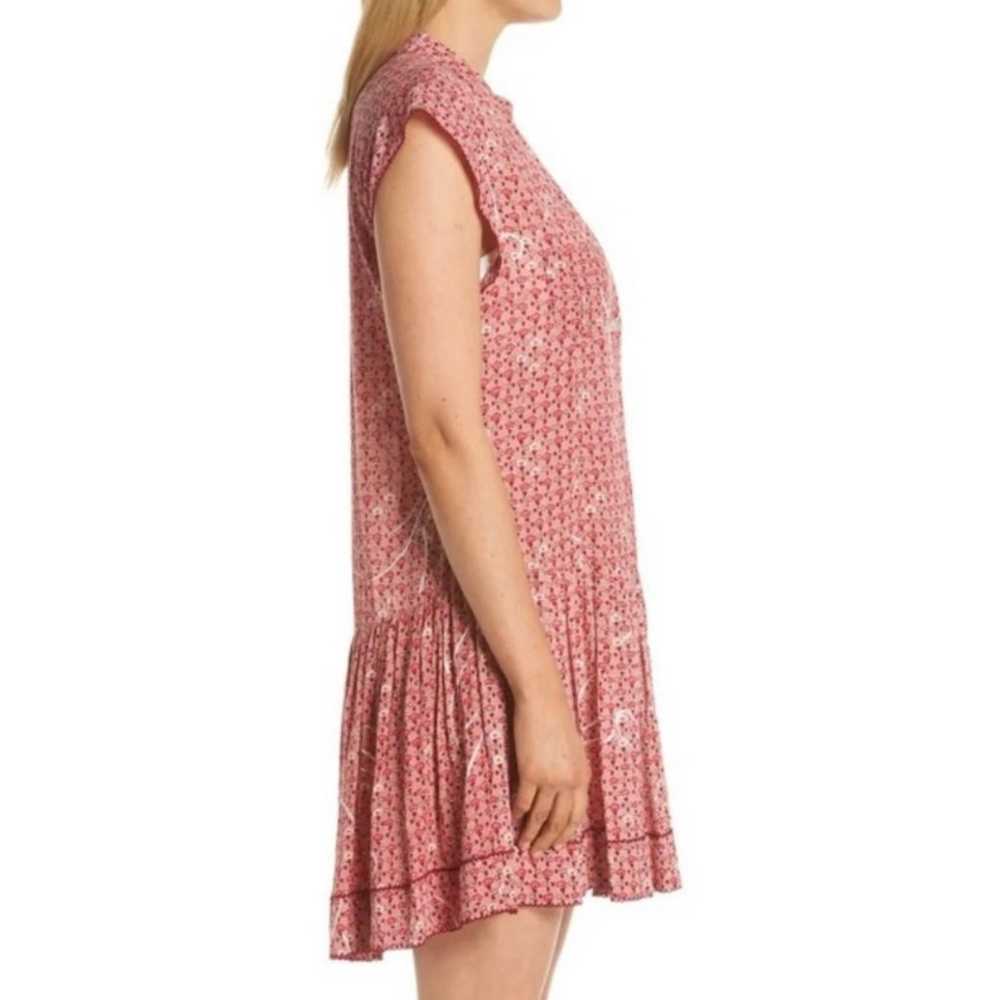 Poupette St. Barth Red Floral Amora Floral Dress - image 3