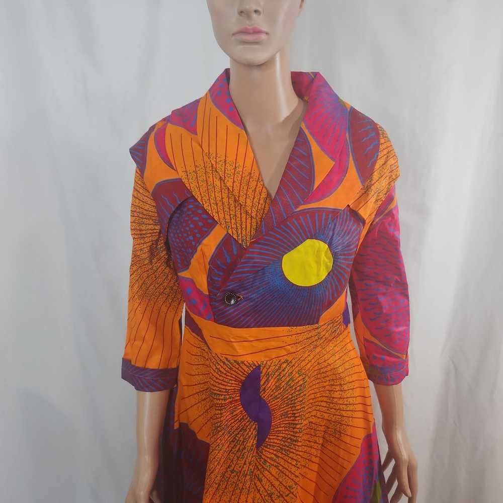 Abcwax African print dress - image 3