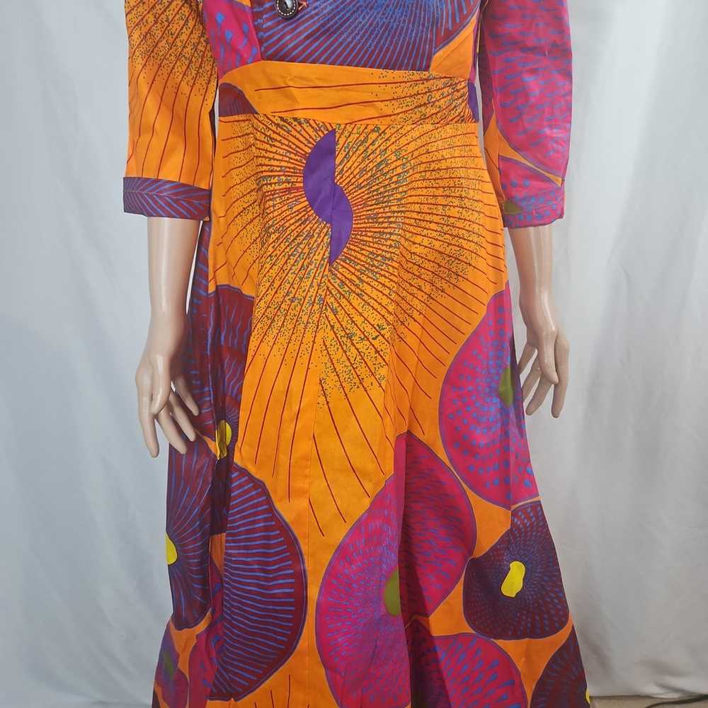 Abcwax African print dress - image 5