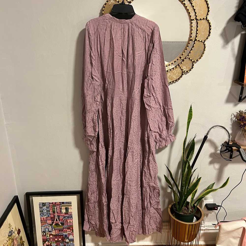 Anthropologie Wendy tiered maxi dress size large … - image 6