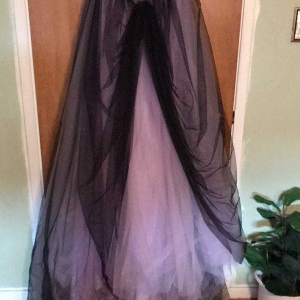 Black and purple Wedding Dress! - image 2