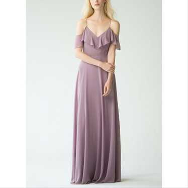 Jenny Yoo Mila Cold Shoulder Gown, 12