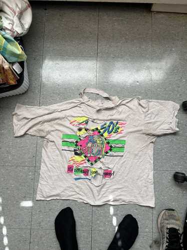 Fruit Of The Loom × Vintage 90s Vintage Thrashed D