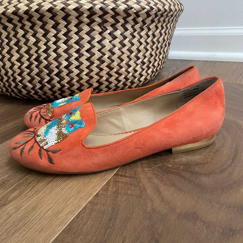 Other Rara Avis by Iris Apfel Orange Owl Loafers … - image 6