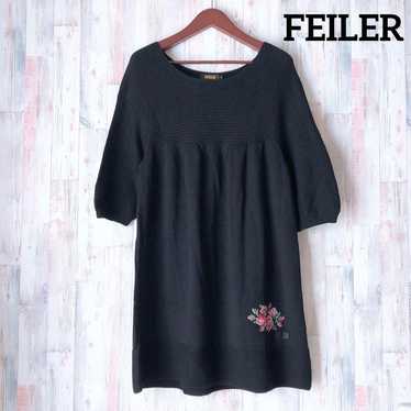 Excellent condition ♡ FEILER short-sleeved knit d… - image 1