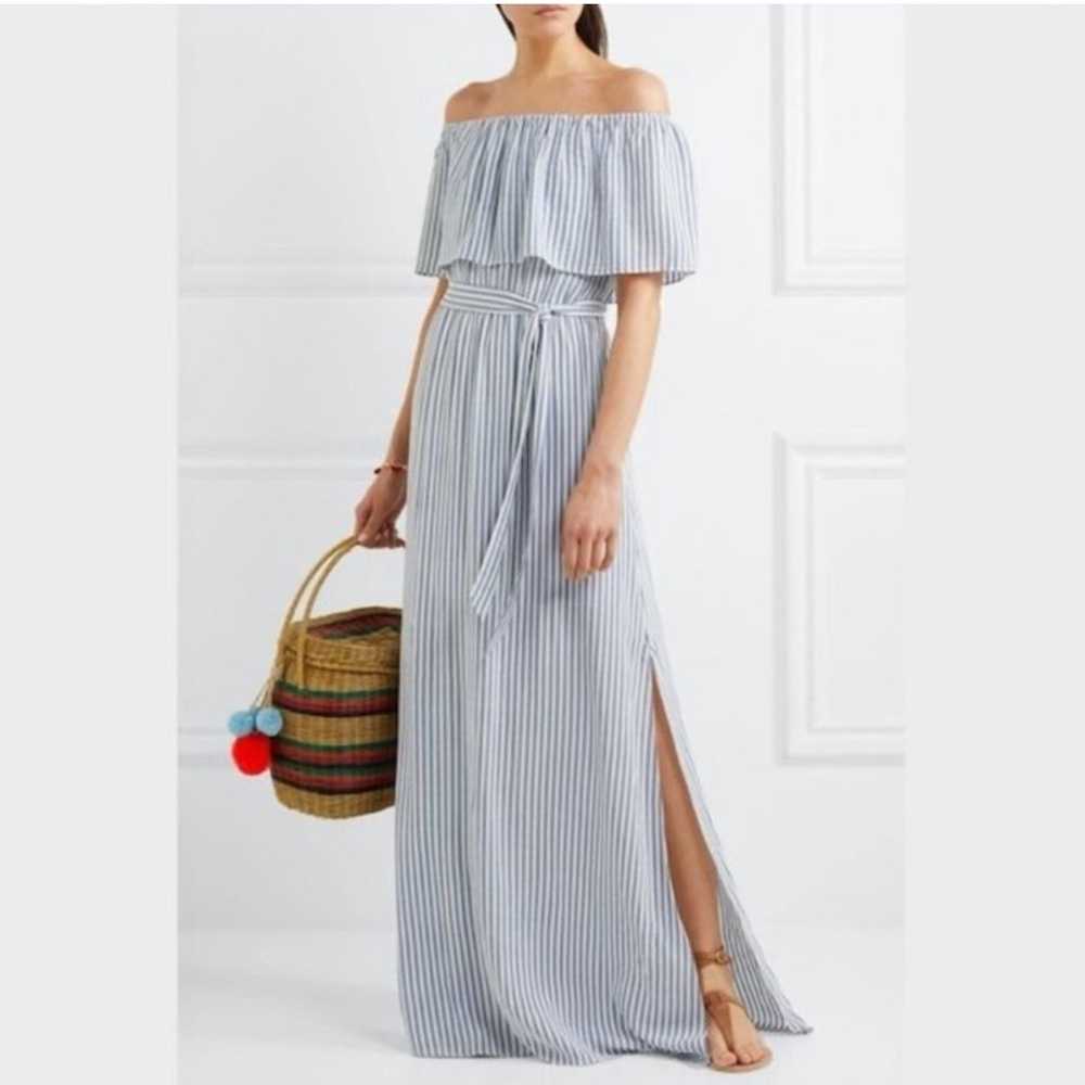 ALICE + OLIVIA Grazi Off-the-Shoulder Maxi Dress … - image 1