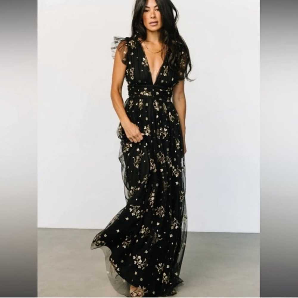 Baltic Born Natalia Floral Embellished Maxi Dress - image 4