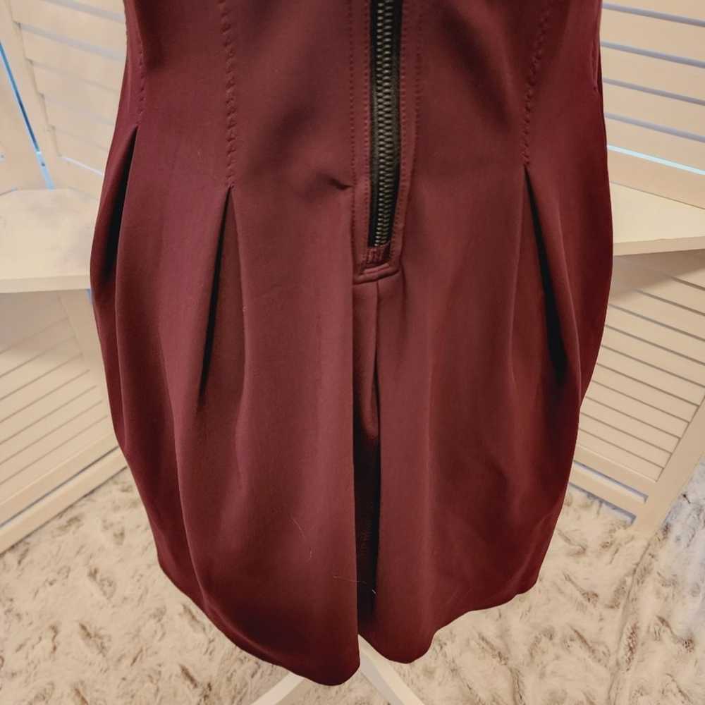 LULULEMON BURGANDY SLEEVELESS FIT FLARE ZIP BACK … - image 6