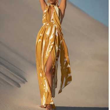 Gold Maxi Dress