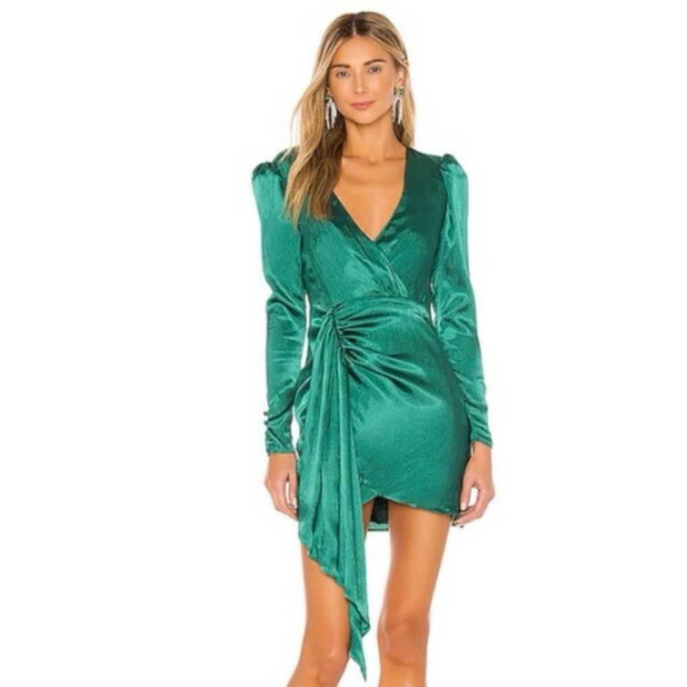 Lovers and Friends Kiara Dress in Emerald - image 2