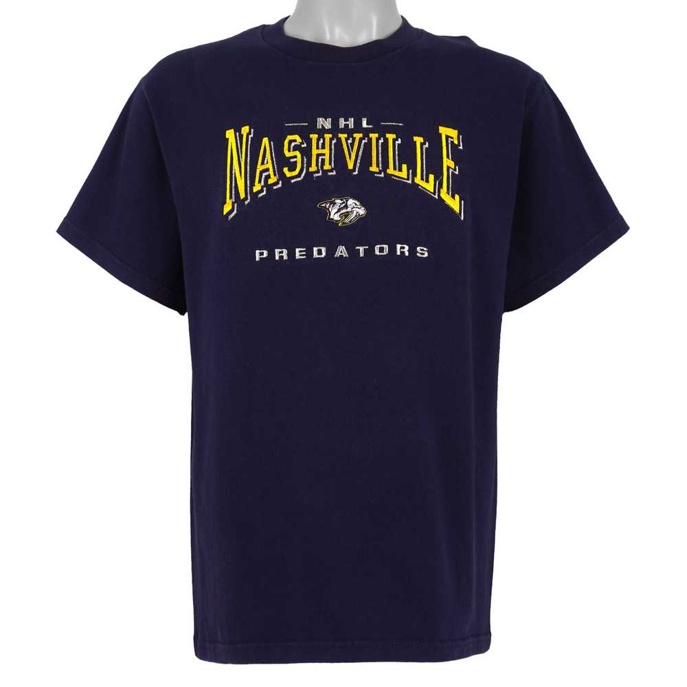 NHL (Lee) - Nashville Predators Embroidered T-Shi… - image 1