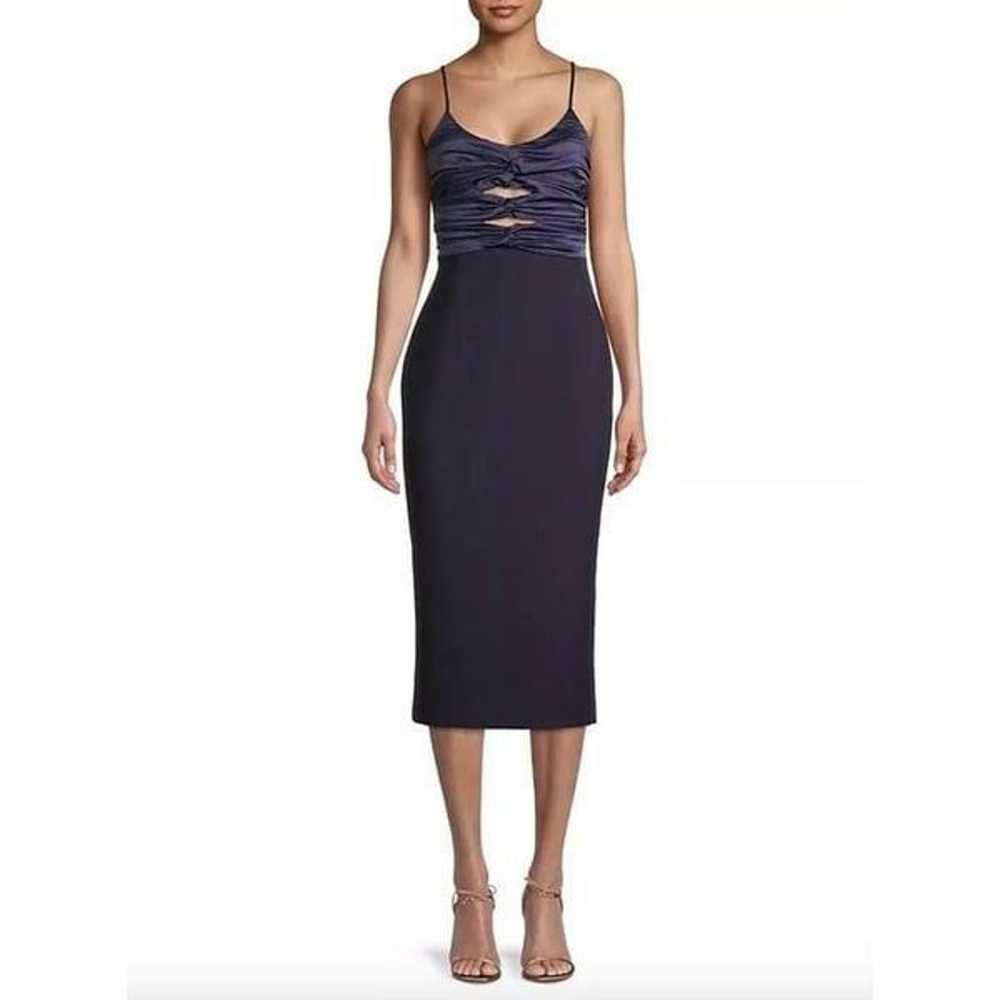 Likely Steph Midi Sheath Cocktail Dress Navy Wome… - image 2