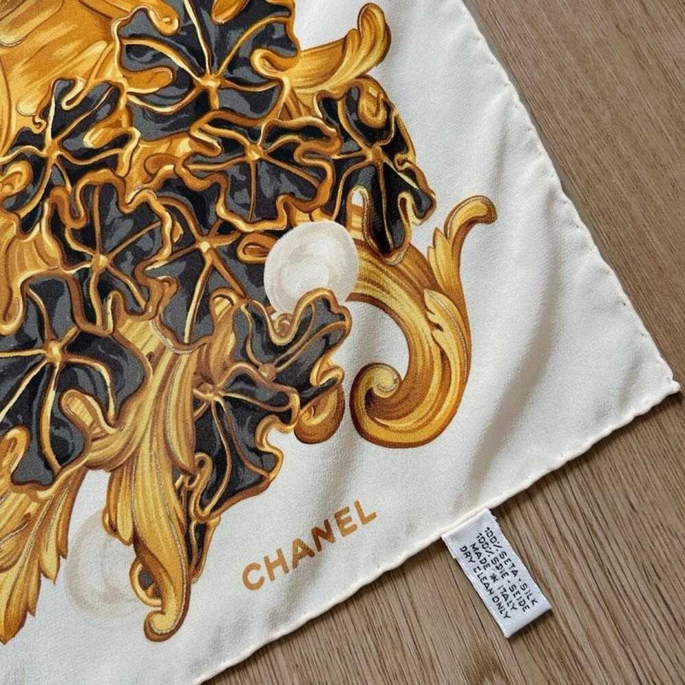 Chanel Silk scarf - image 4