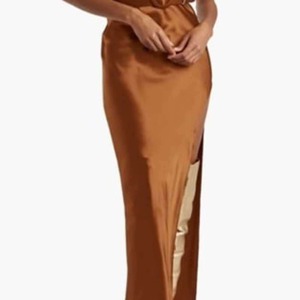 Nicholas Simone Dress Hazelnut SZ 4 - image 2