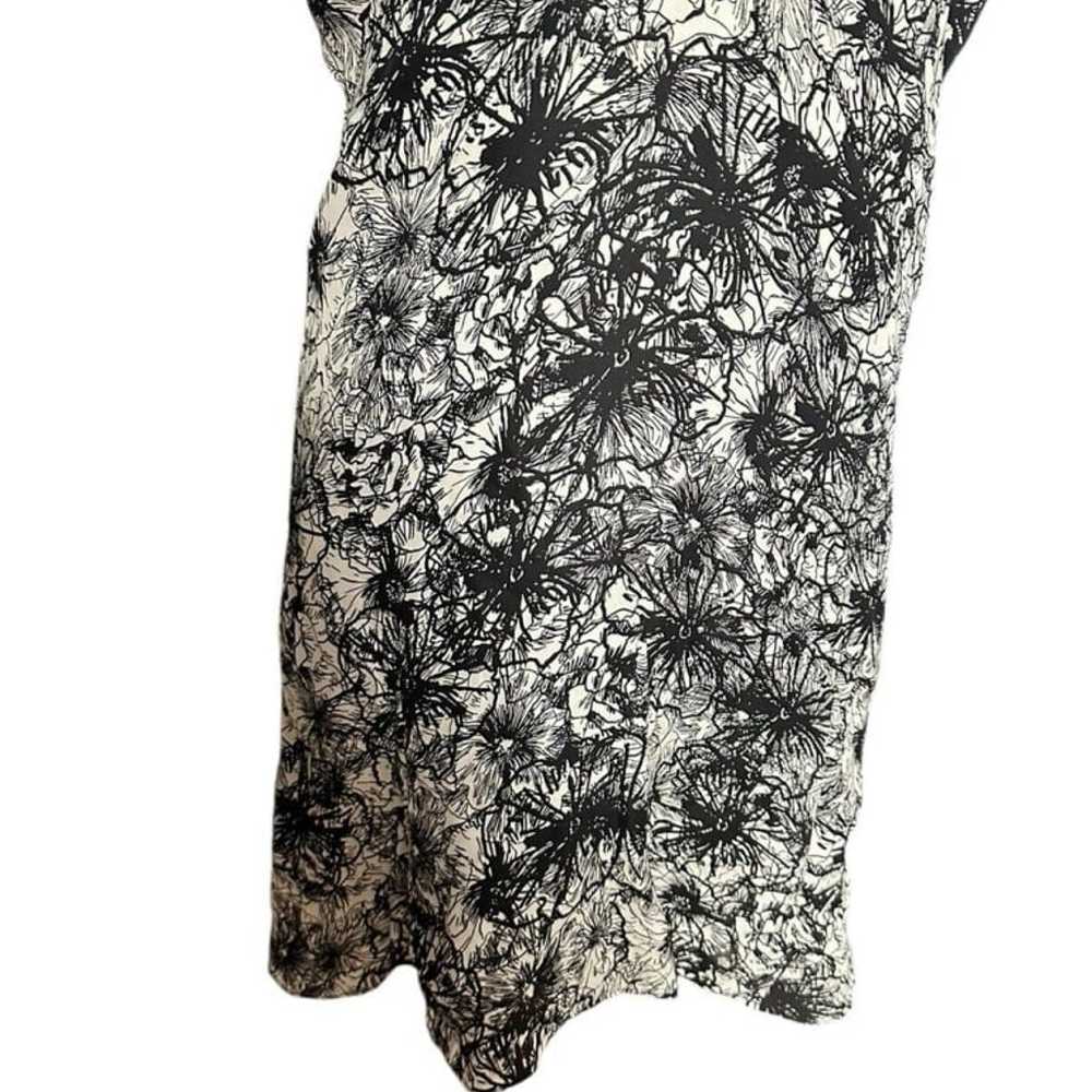 Proenza Schouler 100% Silk Mini Dress Tie Neck Li… - image 4