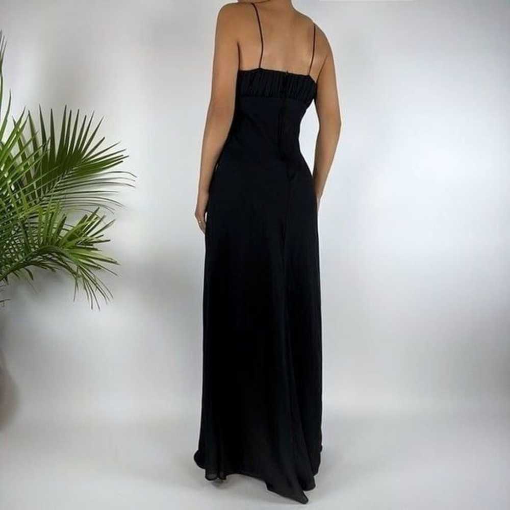 Vintage 90s Grunge Vampy Strappy Maxi Evening Dre… - image 2